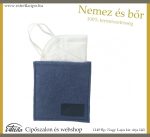 Maszktartó nemez boríték FFP2-es maszkkal/KÉK