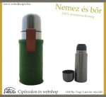 Termosz nemez kabátban/ZÖLD