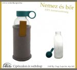 Palack nemez kabátban/SZÜRKE